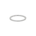 wholesale S925 Sterling Silver Minimalist Inlaid Zircon Textured Thin Ring for Women, Korean Version Ins Niche Design-0-5