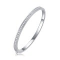 wholesale S925 Silver Moissanite Bracelet New Style Fashion Token of Love Jewelry Hot Selling Bangle Guangzhou Factory Wholesale-0-5