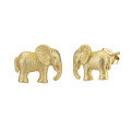 wholesale S925 sterling silver unique small elephant stud earrings, new simple and cute animal earrings wholesale and dropshipping-0-4