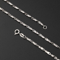 wholesale S925 Sterling Silver Unisex Euro-American Style All-over Star Necklace, Minimalist Design, Personalized Chain, Cross-border Dropshipping-Platinum-60cm 925 silver
