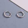 wholesale 925 Sterling Silver Lightweight Luxury Minimalist Hoop Earrings For Women, 2025's Simple Must-have-0-4