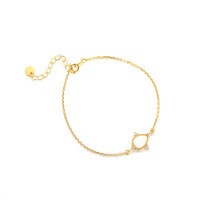 wholesale S925 Sterling Silver-L823-Gold