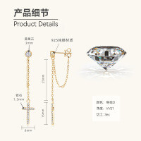 S925 Sterling Silver Minimalist Dual-Wear Ear Studs, Ins Style-Style J [Clearance Sale - Free Shipping] Gold  925 Silver