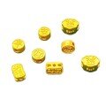 wholesale S925 gold-plated silver Nafu spacer beads for DIY bracelets, necklaces, peace accessories, large-hole accessory beads, and bracelet ornaments-0-4