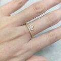 wholesale S925 sterling silver bamboo leaf Chinese style ring with moissanite, Golden Dawn series, women's new Chinese-style jewelry, new design-0-3