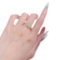 wholesale S925 Sterling Silver 6*12mm Marquise Diamond Ring,Ins。-0-4