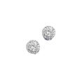 wholesale Metal material first: ZHUO ZHI FAN Jewelry 60 Round Full Diamond Classic Stud Earrings Inlaid with Ultra-Sparkling Zircon, Elegant and Noble Temperament-0-4
