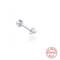 wholesale S925 Sterling Silver Mini Piercing Jewelry, Spiral Ear Stud for Cartilage, Trendy and Edgy INS Style-0-6
