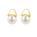wholesale S925 Sterling Silver Korean Style Pearl Earrings for Women, Small Fresh Accessories, Temu Cross-Border Dropshipping-0-3