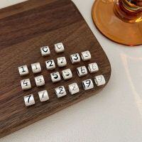 wholesale 3D Hard Silver S999 Digital Accessories Fresh and Delicate DIY Jewelry Components Bracelet Necklace-2-Aging