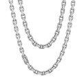 wholesale S925 silver new cross-border best-selling moissanite Cuban chain necklace, hip-hop style live-streaming hit, sourced directly from factories for wholesale-0-4