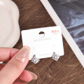 Sterling Silver Rhinestone Earrings for Women, 2025 Winter Sparkling Elegant Studs-0-22