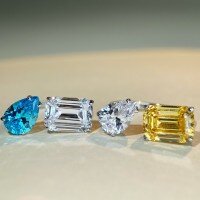 wholesale 925 Silver Adjustable Cross-Border Live Opening Ring with Aquamarine, Citrine, and Zircon Direct from Manufacturer-Pink Diamond-CBJZ055>Adjustable opening