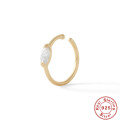 wholesale S925 Sterling Silver Diamond Nose Ring, Ear Bone, and Cartilage Ear Cuffs for Trendy Individuals-0-5