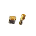 wholesale S925 Gold-Plated Small Waist Spacer Beads DIY Bracelet Necklace Accessories Road-Road Through Large Hole Six-Character Barrel Beads-0-0