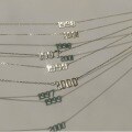 wholesale S925 Sterling Silver Digital Year Solid Silver Necklace for Women Fashion Minimalist Ins Style Niche Korean Version Collarbone Chain Jewelry-0-3