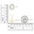 S925 Sterling Silver Butterfly Moissanite Layering Necklace-0-14