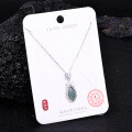 Metal Alloy Crystal Butterfly Necklace and Earring Set-0-4