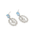 wholesale S925 Sterling Silver Korean Version Ins Small and Unique Tulip Flower Earrings for Women-0-4