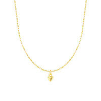 wholesale S925 Sterling Silver Geometric Pendant Necklace with Colorful Zircon,，。-A3575-Gold 925 Silver