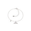 wholesale 925 Sterling Silver Fishtail Bracelet for Women, Ins Design, Korean Style Minimalist Personalized Jewelry Birthday Gift for Best Friends and Couples-0-4