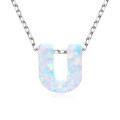 S925 Sterling Silver Necklace with Moissanite Pendant, Unisex Classic Style, Clearance Shipping Included-0-31
