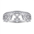 wholesale 925 Sterling Silver Amazon Best-Selling Creative Crown Ring for Women, Zircon Ring, Wholesale Jewelry with Drop Shipping Support-0-1
