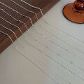 wholesale S925 Sterling Silver Plain Chain Sideways Necklace for Women, Light Luxury Layering Versatile DIY Pendant Foundation Chain Bamboo Link Chain-0-2