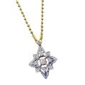 wholesale S925 Silver New French Light Luxury Buccellati Four-Leaf Clover Reversible Adjustable Necklace Xiaohongshu-0-4