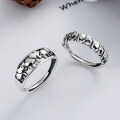 wholesale S925 Sterling Silver Cloud Tide Pavilion Personality Animal Auspicious Elephant Ring Retro Fashion Minimalist Literary Ring Women's Jewelry-0-0