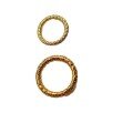 wholesale Metal: S925 Silver Gold Plated, Openwork Scroll Pattern Spacer Bead for DIY Bracelet Necklace Running Ring Handmade Cord Pendant-0-4