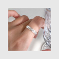 wholesale S925 Sterling Silver Fresh and Sweet Ins Style Niche Design Ice Ring R02264-0-1