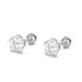 wholesale 925 Silver Chinese Style Earring Series For Women Screw-back Ear Cartilage Studs In Pure Silver Wholesale-0-5