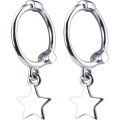 wholesale Metal S925 star ear clasp sweet short star earrings fashionable mini star earrings E8536-0-4
