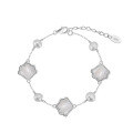 wholesale S925 sterling silver GPB collection French Baroque natural freshwater pearl women's high-end bracelet wholesale-0-60