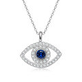 S925 Sterling Silver Zircon Necklace, Minimalist and Luxurious Pendant-0-25