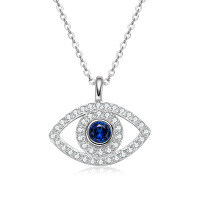 S925 Sterling Silver Zircon Necklace, Minimalist and Luxurious Pendant.-Style Z [Clearance Sale with Free Shipping]  925 Silver