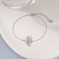 wholesale S925 Silver Cross-Border Source Goods Peace Dove Necklace with Zircon Inlay Exquisite Autumn Winter Earring Jewelry Set Customization-0-7