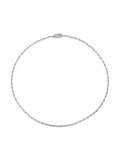 wholesale S925 gold-plated sterling silver with high-carbon diamonds, Italian craftsmanship, handcrafted minimalist versatile women's cable chain-0-5