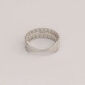 wholesale S925 Silver Japanese Minimalist Small Niche Elegant Pearl Ring, Versatile Design-0-2