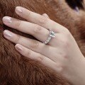 S925 Sterling Silver Two-Layer Stackable Zircon Ring, Clearance Sale with Free Shipping-0-2