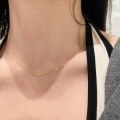 wholesale Sterling Silver S92 Full Diamond Letter S Pendant Necklace, Layering Collarbone Chain, Minimalist Style, Understated Designer Elegance, Fashion Blogger Favorite-0-1