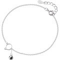 wholesale S925 Silver Ankle Chain Korean Style Personality Cat Simple Fashion Bell Ankle Chain Accessory S2381-0-4