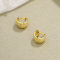 wholesale S925 Sterling Silver Gold-plated Vintage Minimalist Ear Clips For Women-0-4