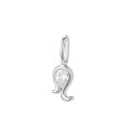 wholesale S925 Sterling Silver French Zodiac Necklace With Colorful Zircon Pendant-0-38