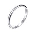 wholesale 925 Sterling Silver Plain Band Ring, Minimalist Silver Ring, Wholesale-0-4