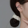 wholesale S925 Silver Korean Retro Hong Kong Style Feather Ear Climber Ear Cuff Unisex Ear Accessories M01321-0-1