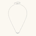 wholesale Metal material, Korean-style fashiondesign moissanite necklace for women, OEM customization with provided samples, images, or designs, ODM processing-0-3