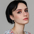 Sterling Silver Earrings【Clearance Free Shipping】ins-0-2