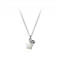 wholesale 925 Sterling Silver Sweet and Lovely Shell-Pearl Star Necklace, Design Pendant Necklace for Women Y01187-0-4
